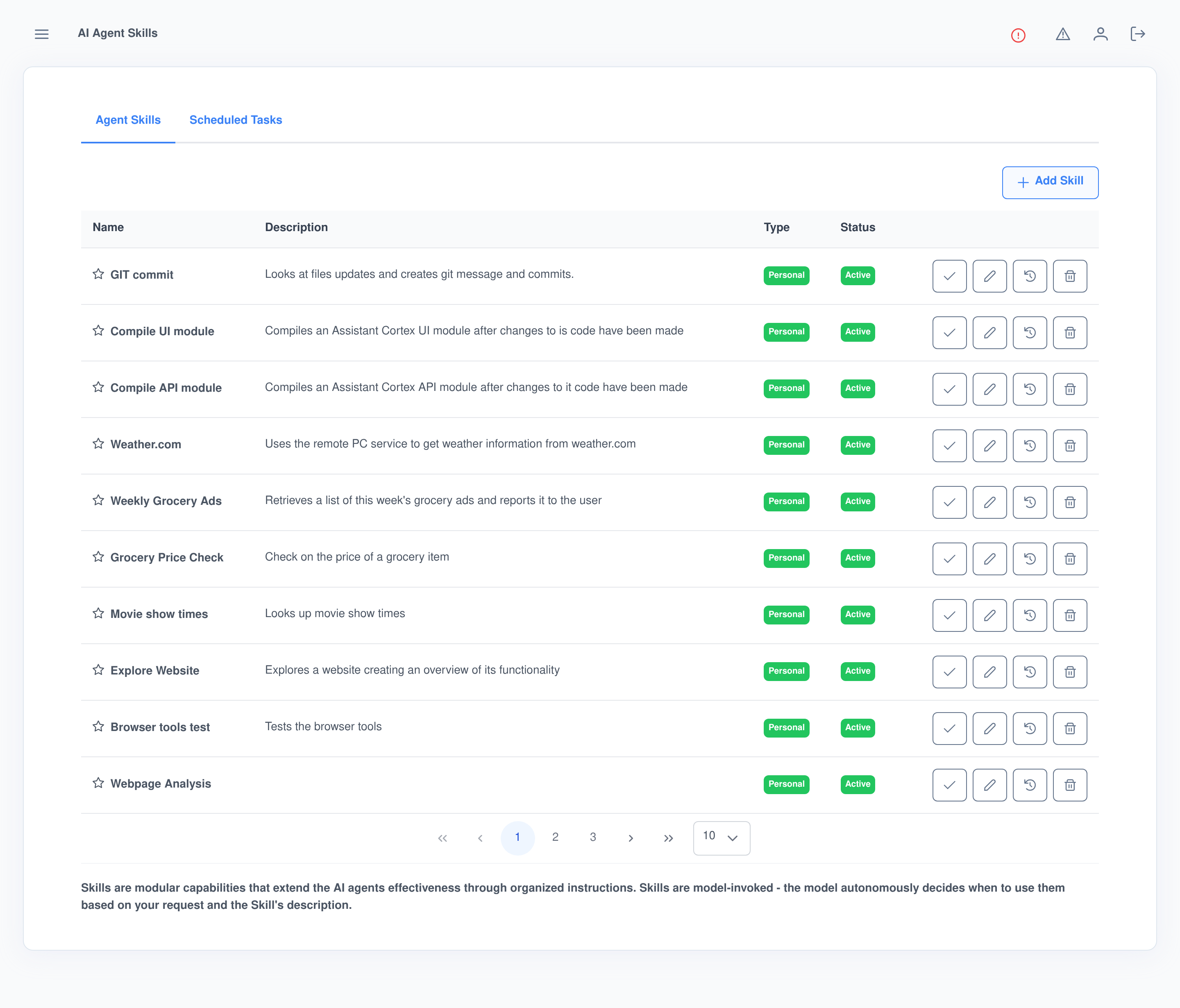 Agent Skills: real personal skills including GIT commit, module compilation and web/grocery lookups